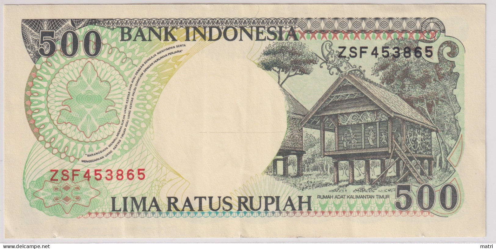 Indonesia 500 Rupiah 1992/1999 P-128 - Indonésie