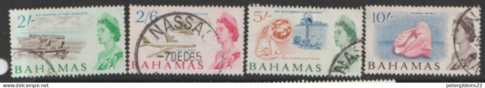 Bahamas 1965  SG 257-60  Fine Used - 1963-1973 Autonomía Interna