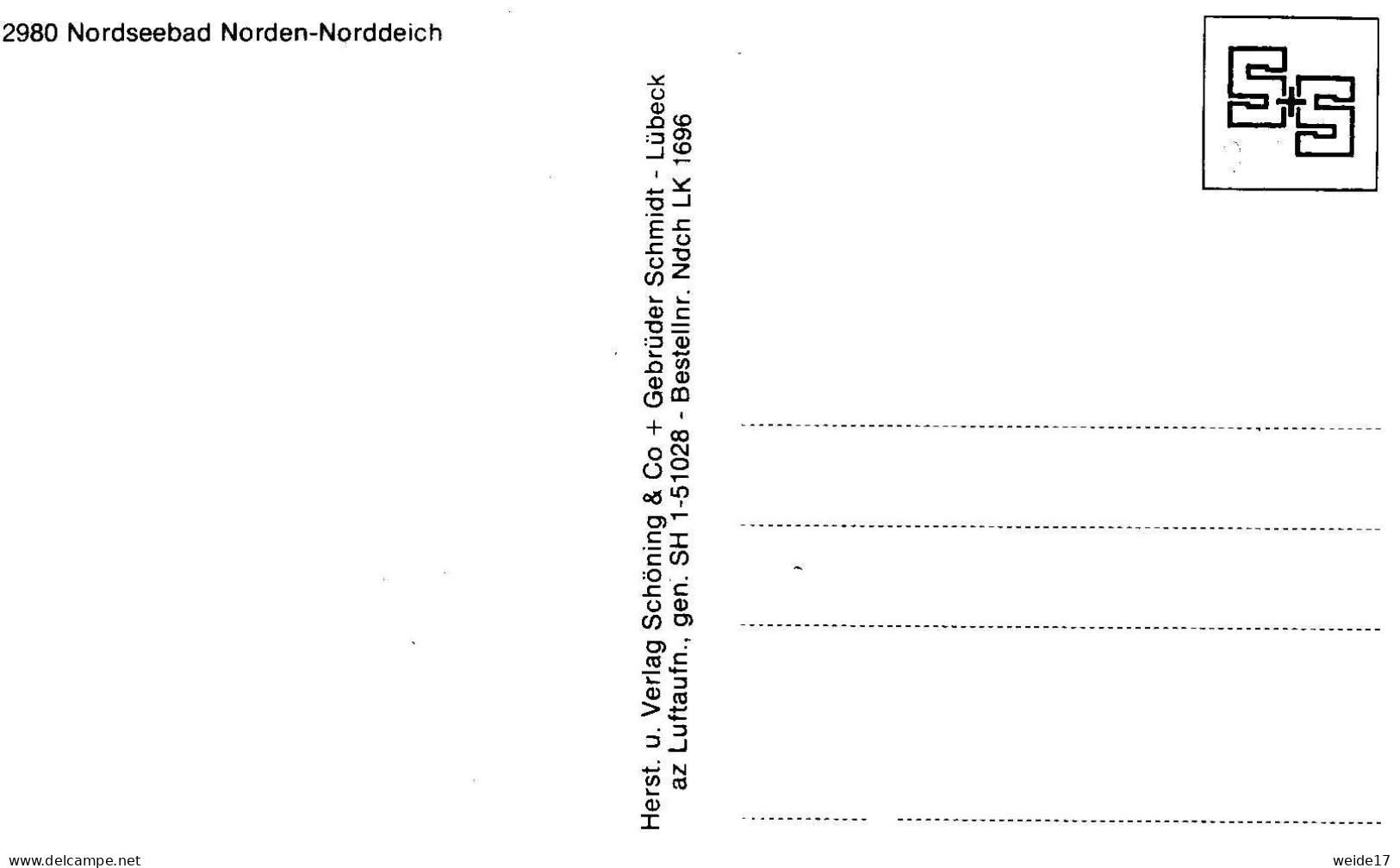 05456 - NORDEN-NORDDEICH - Blick Auf Den Campingplatz Und Die Feriendorfsiedlung - Norden