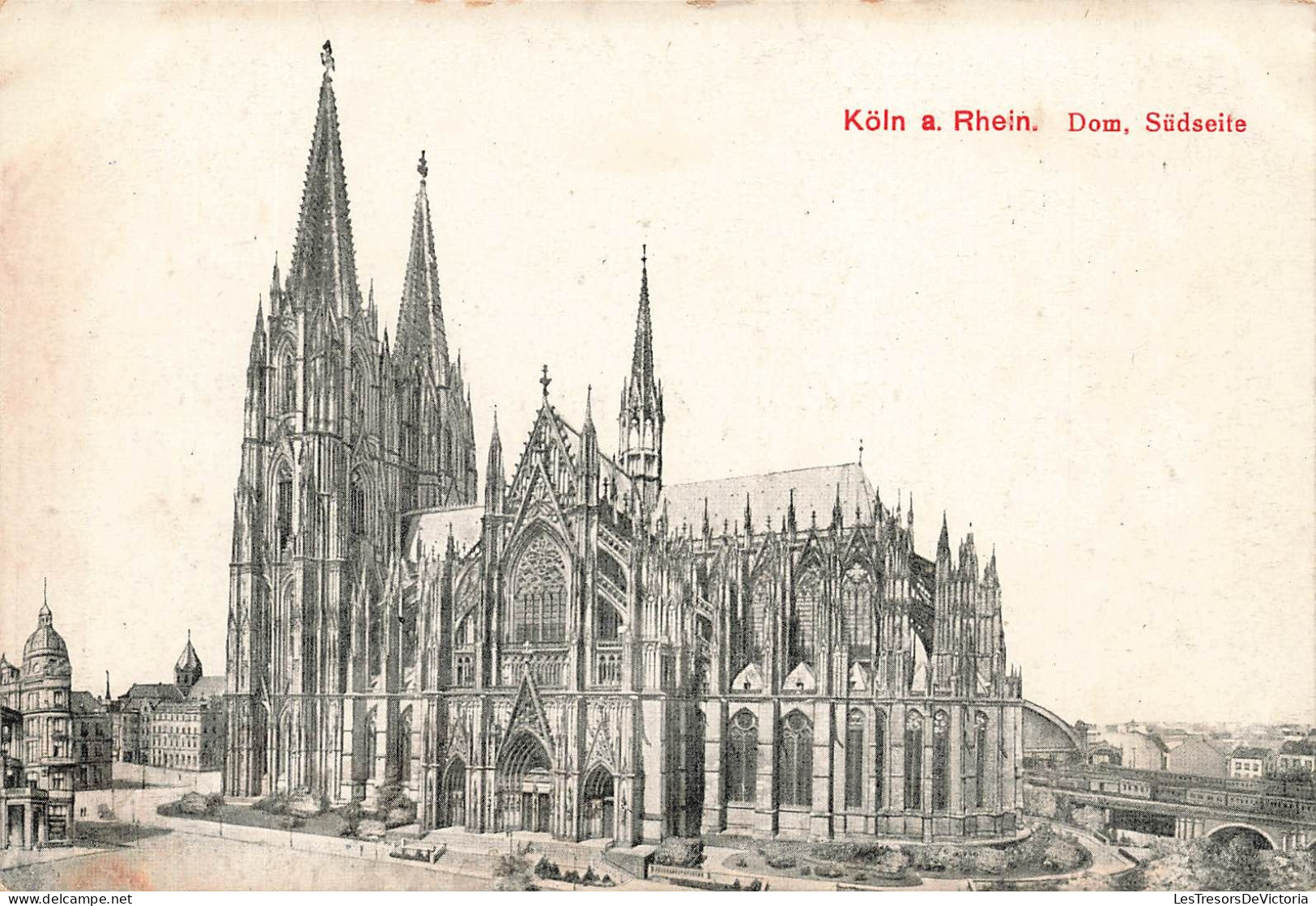 FRANCE - Koln A Rhein Dom Sudseite - Vue Générale D'une Cathédrale - Carte Postale Ancienne - Otros & Sin Clasificación