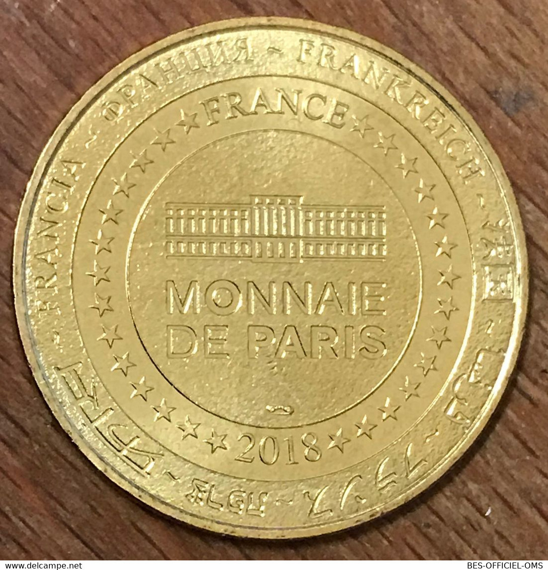 60 ERMENONVILLE MER DE SABLE LE SOMBRERO MÉDAILLE SOUVENIR MONNAIE DE PARIS 2018 JETON TOURISTIQUE TOKENS MEDALS COIN - 2018