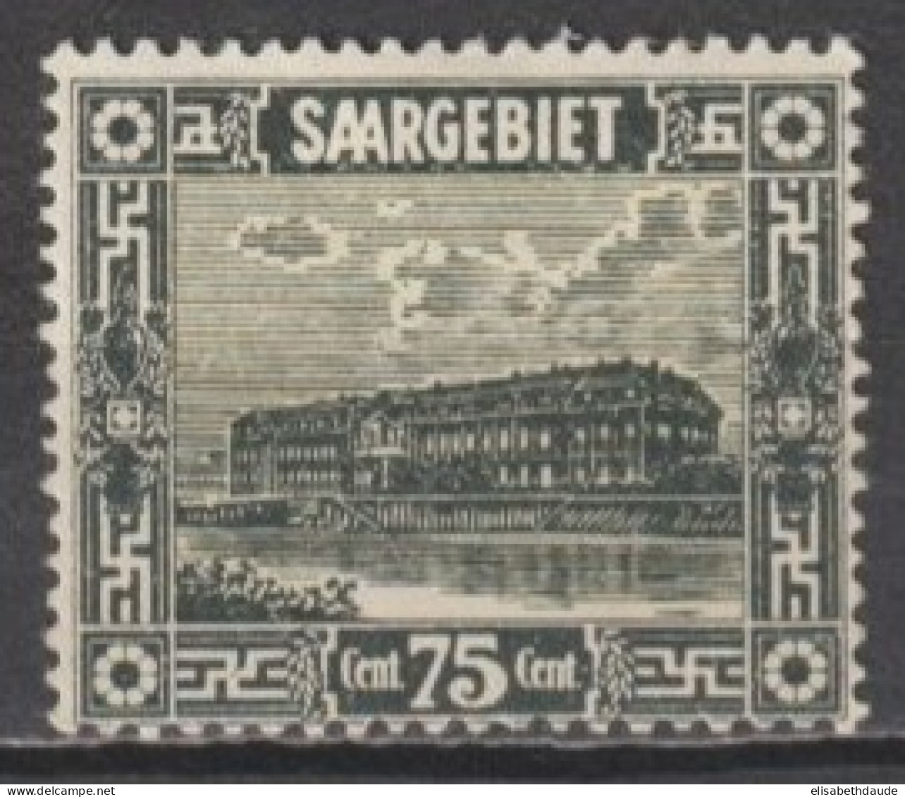 SAAR / SARRE - 1922 - YT N°96 * MH - COTE = 35 EUR. - Ongebruikt