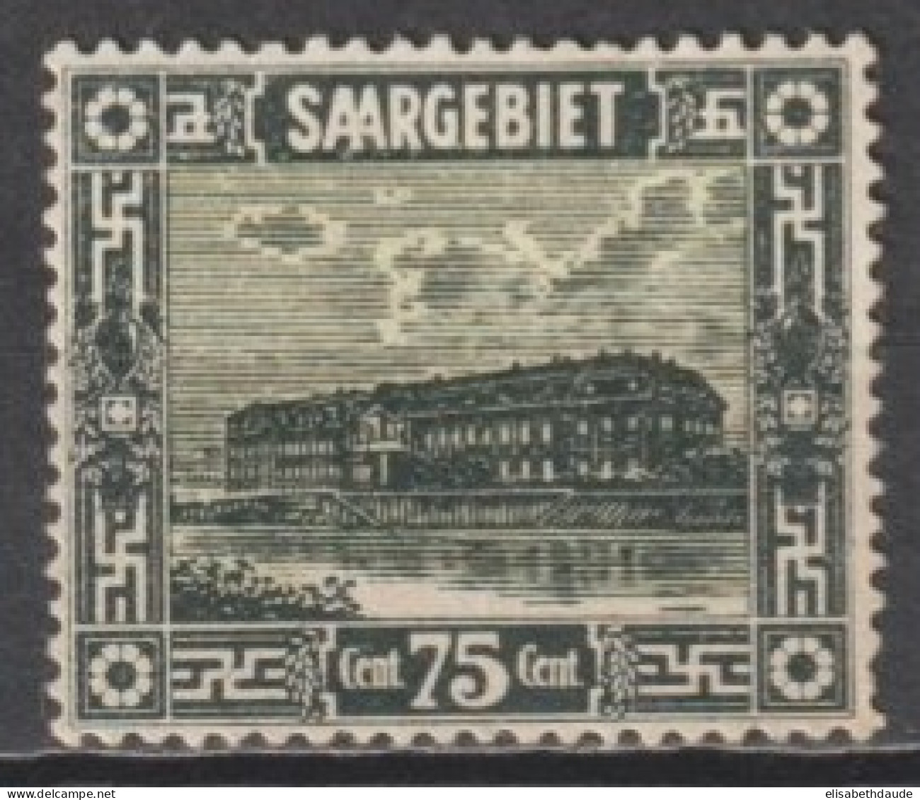 SAAR / SARRE - 1922 - YT N°96 * MH - COTE = 35 EUR. - Unused Stamps