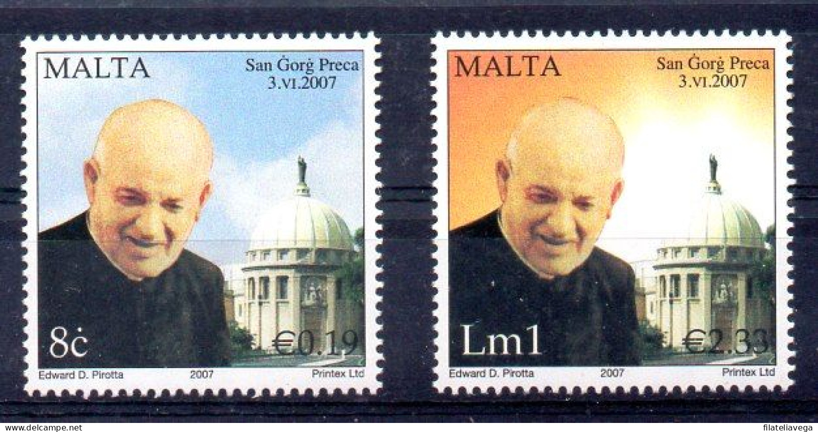Malta Serie Nº Yvert 1471/72 ** - Cristianismo
