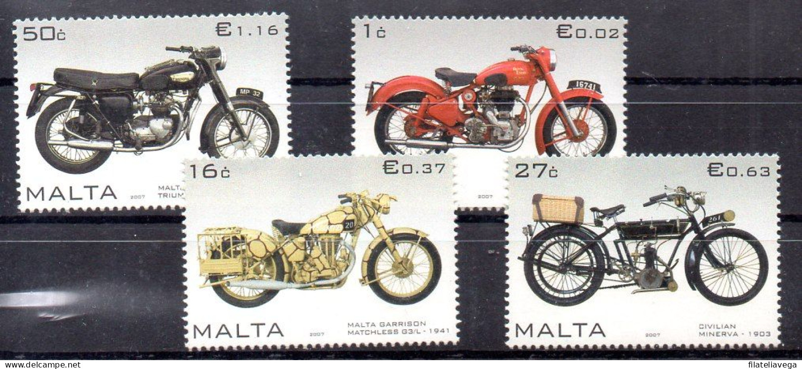 Malta Serie Nº Yvert 1480/83 ** - Motos