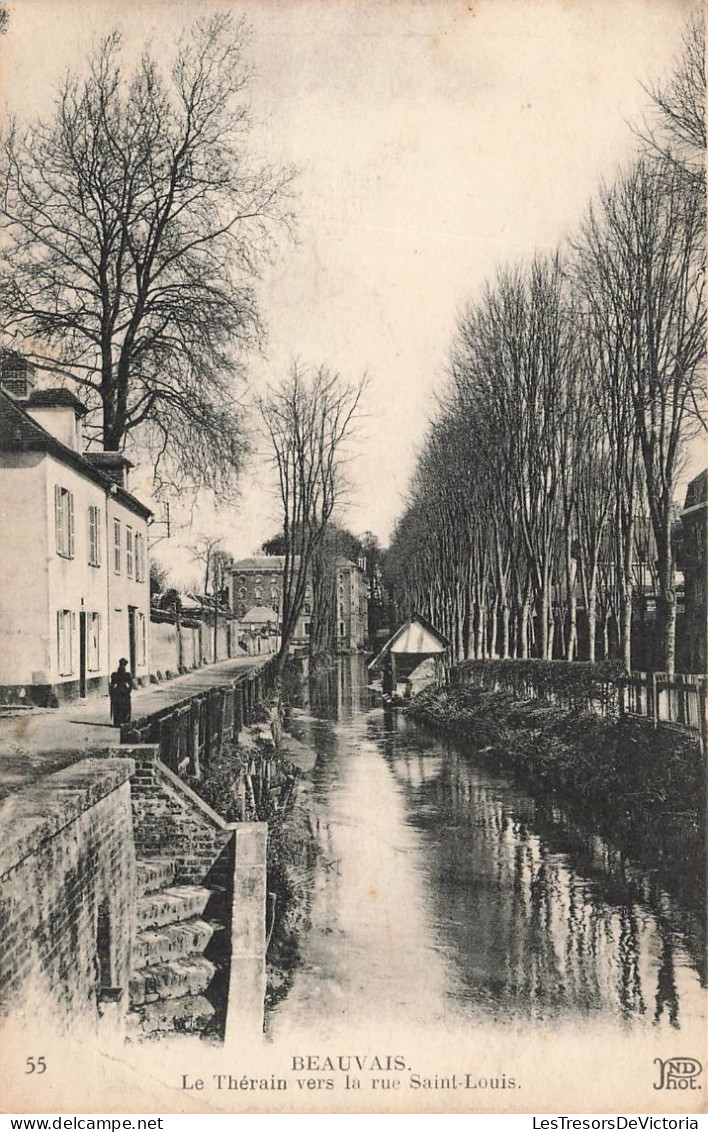 FRANCE - Beauvais - Le Thérain Vers La Rue Saint Louis - Carte Postale Ancienne - Beauvais