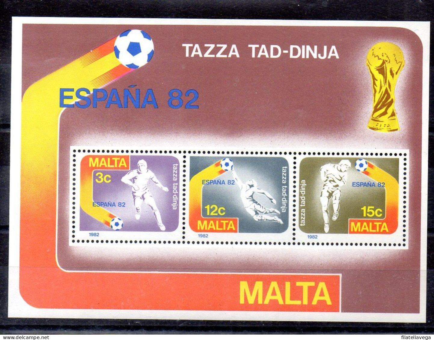 Malta Hoja Bloque Nº Yvert 7 ** - Europees Kampioenschap (UEFA)