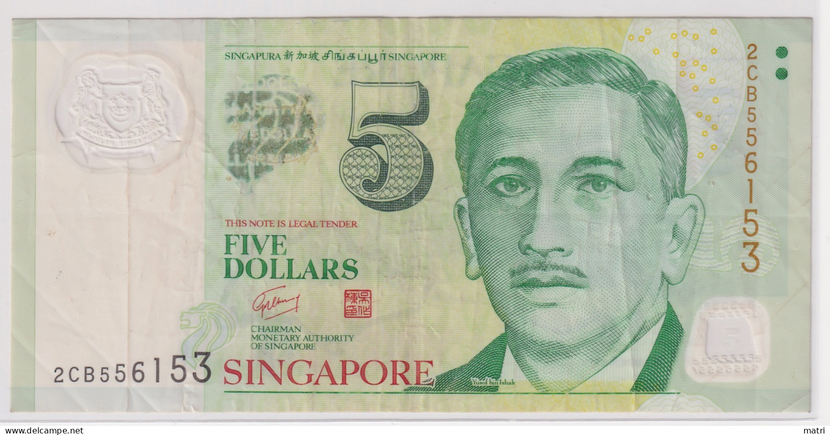 Singapore 5 Dollars - Singapur