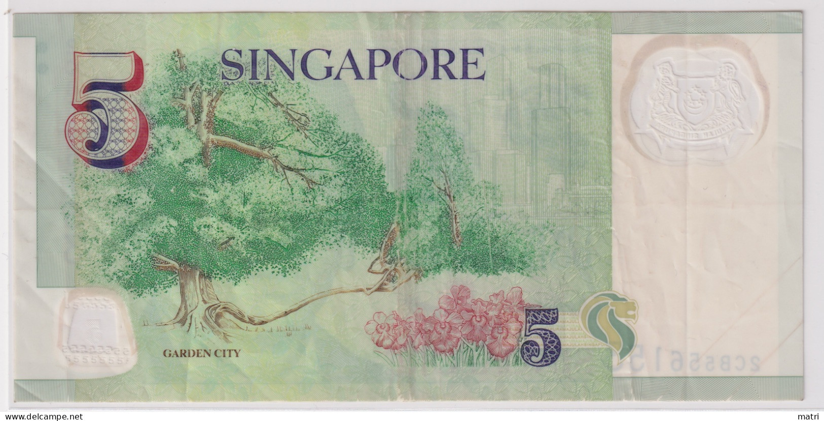 Singapore 5 Dollars - Singapore