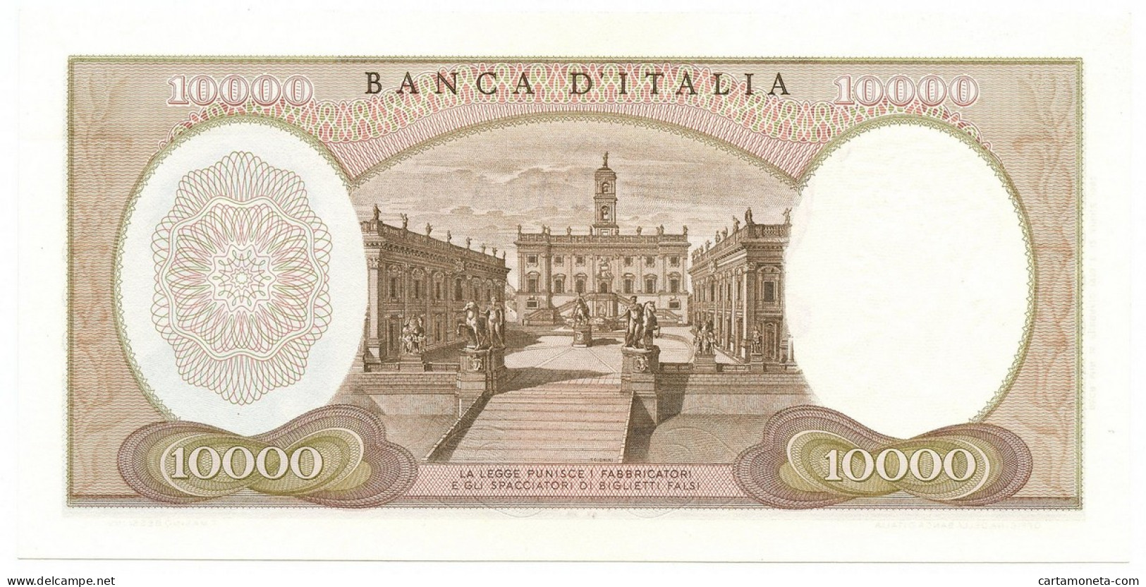 10000 LIRE BANCA D'ITALIA MICHELANGELO MEDUSA 15/02/1973 SUP - Sonstige & Ohne Zuordnung