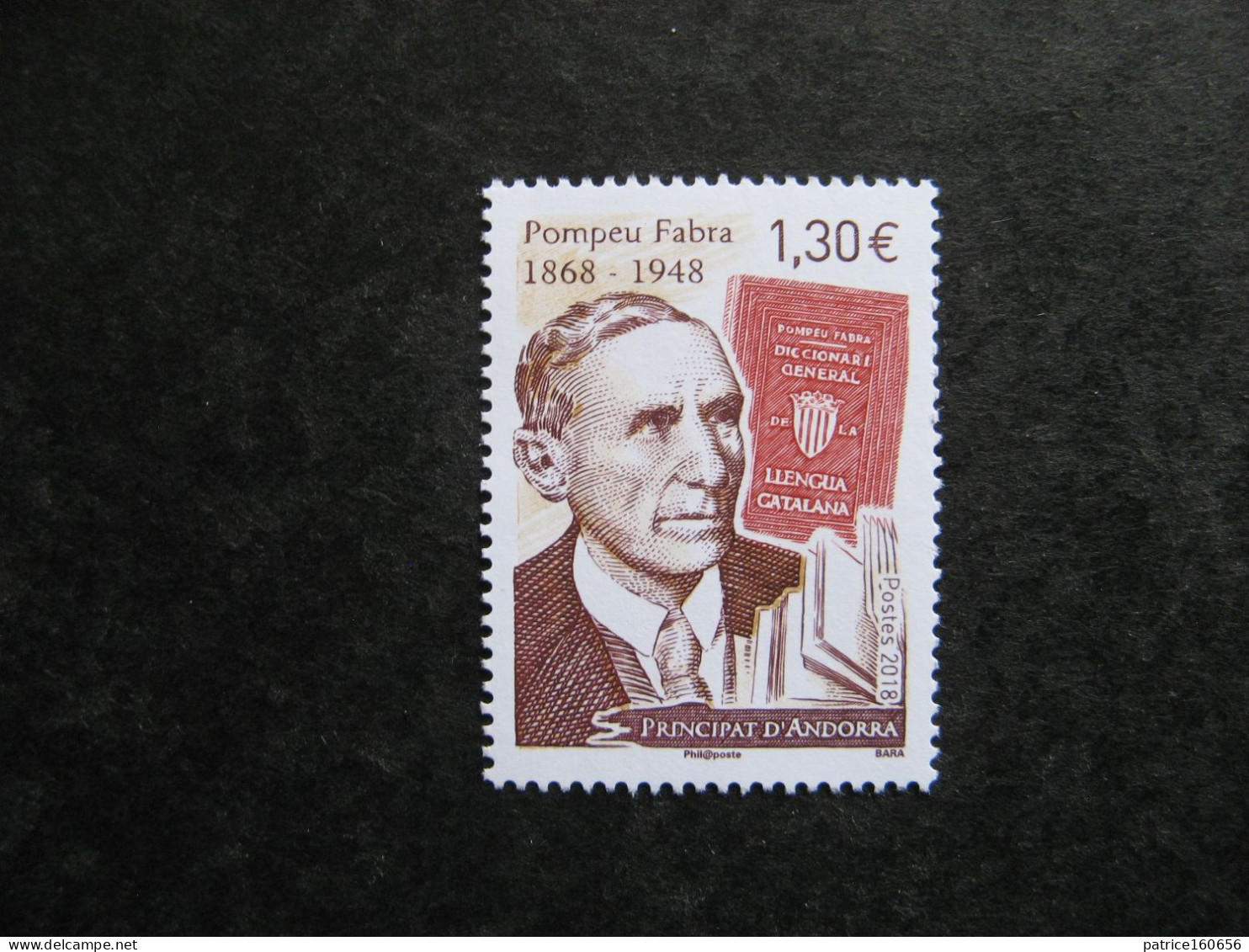 TB Timbre D'Andorre N°817, Neuf XX. - Nuevos