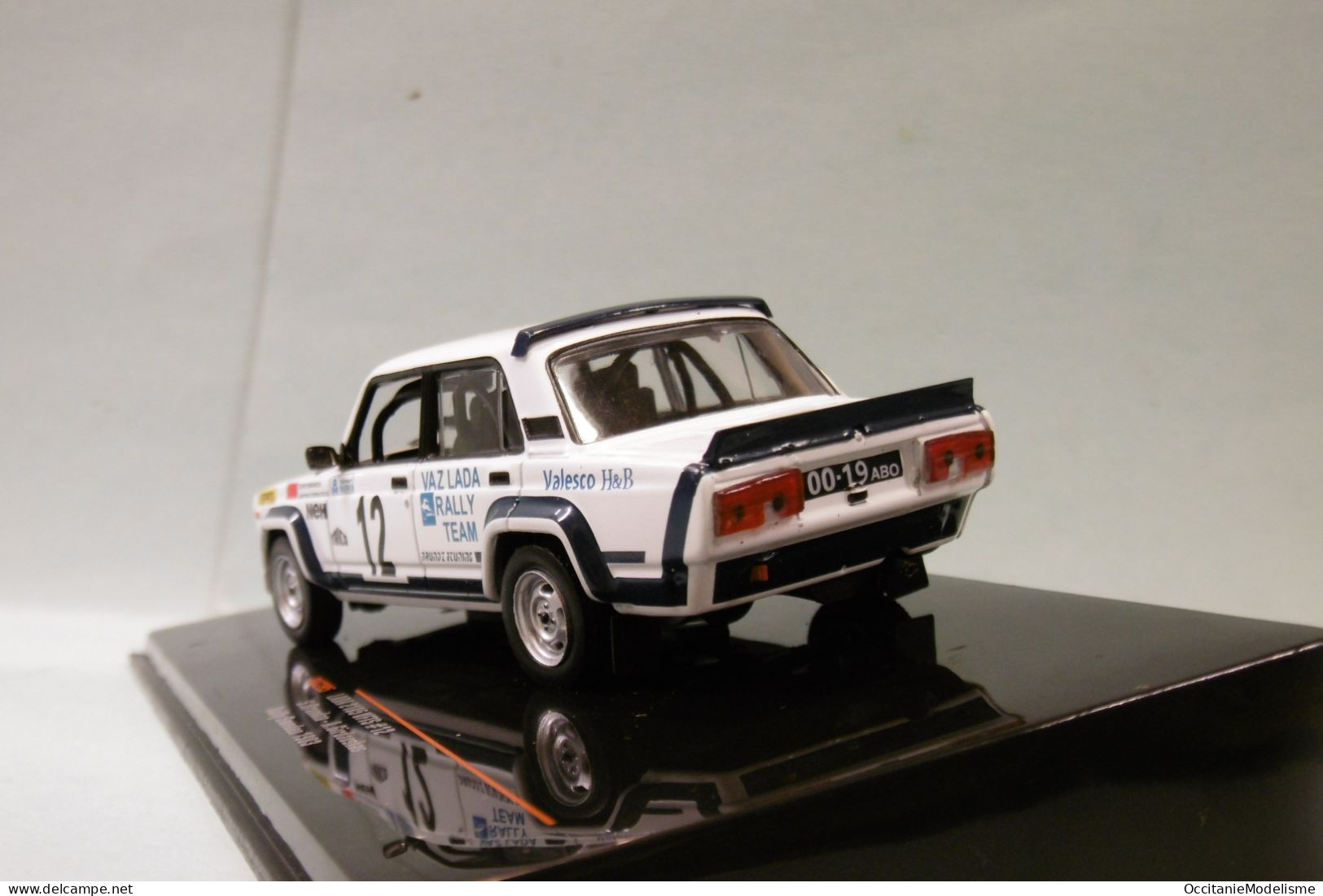 Ixo - LADA 2105 VFTS #12 Rally Sweden 1983 Brundza - Girdauskas Réf. RAC295 NBO Neuf 1/43 - Ixo