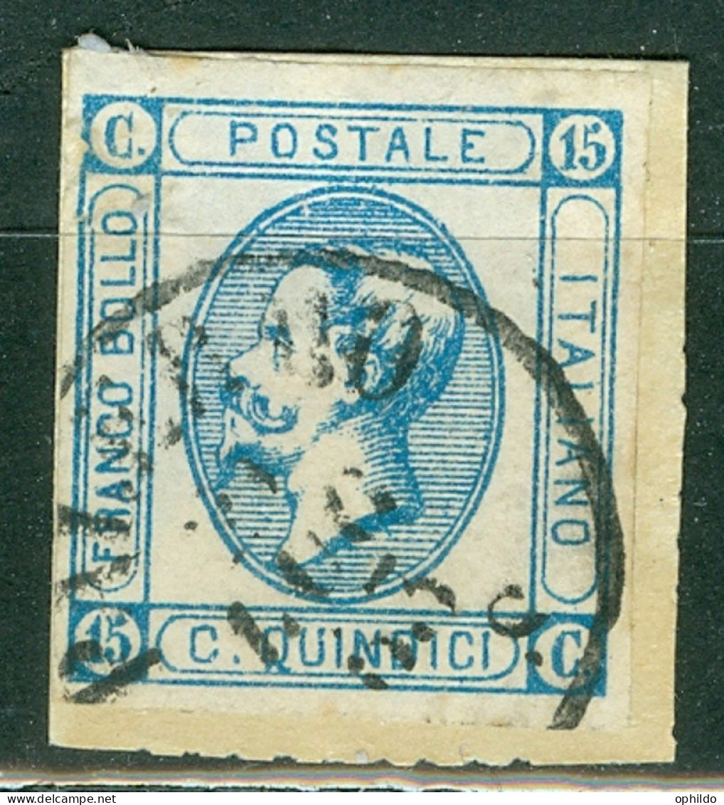 Italie   Yv 11a  Ou Sassone  12  Ob Second Choix      - Usados