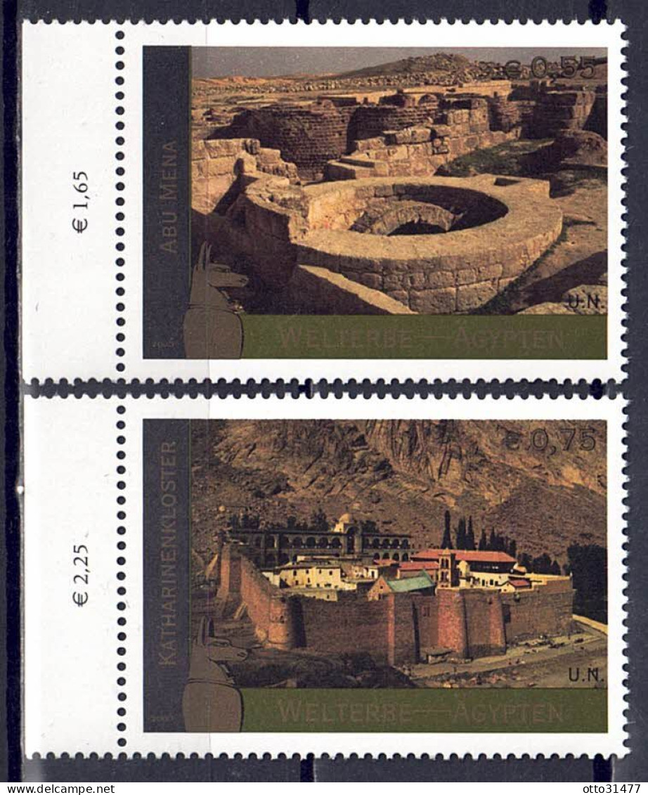 UNO Wien 2005 - UNESCO-Welterbe, Nr. 443 - 444, Postfrisch ** / MNH - Nuovi