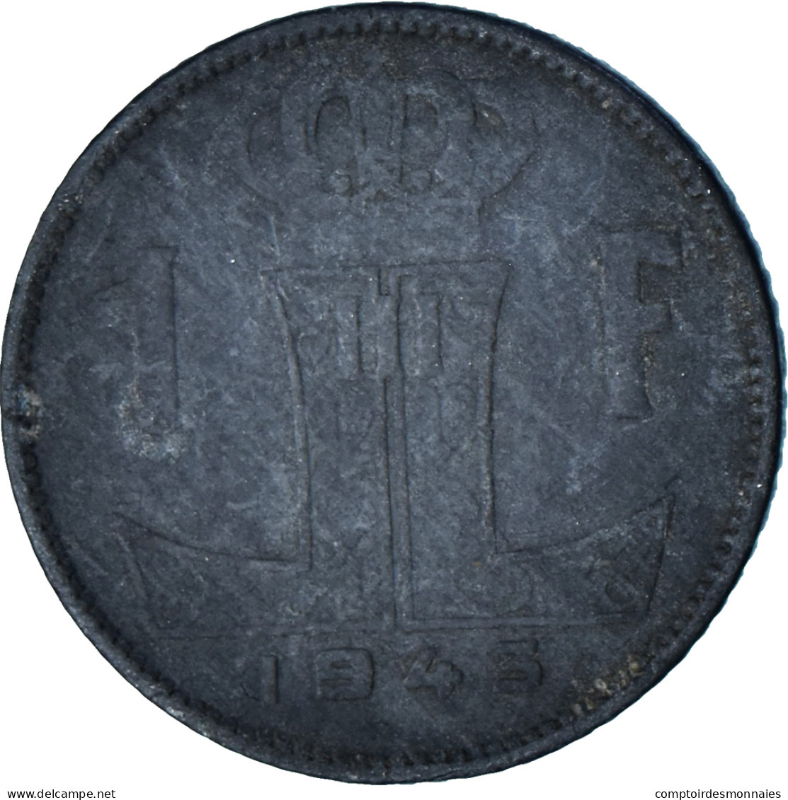 Belgique, Franc, 1945 - 1 Franc