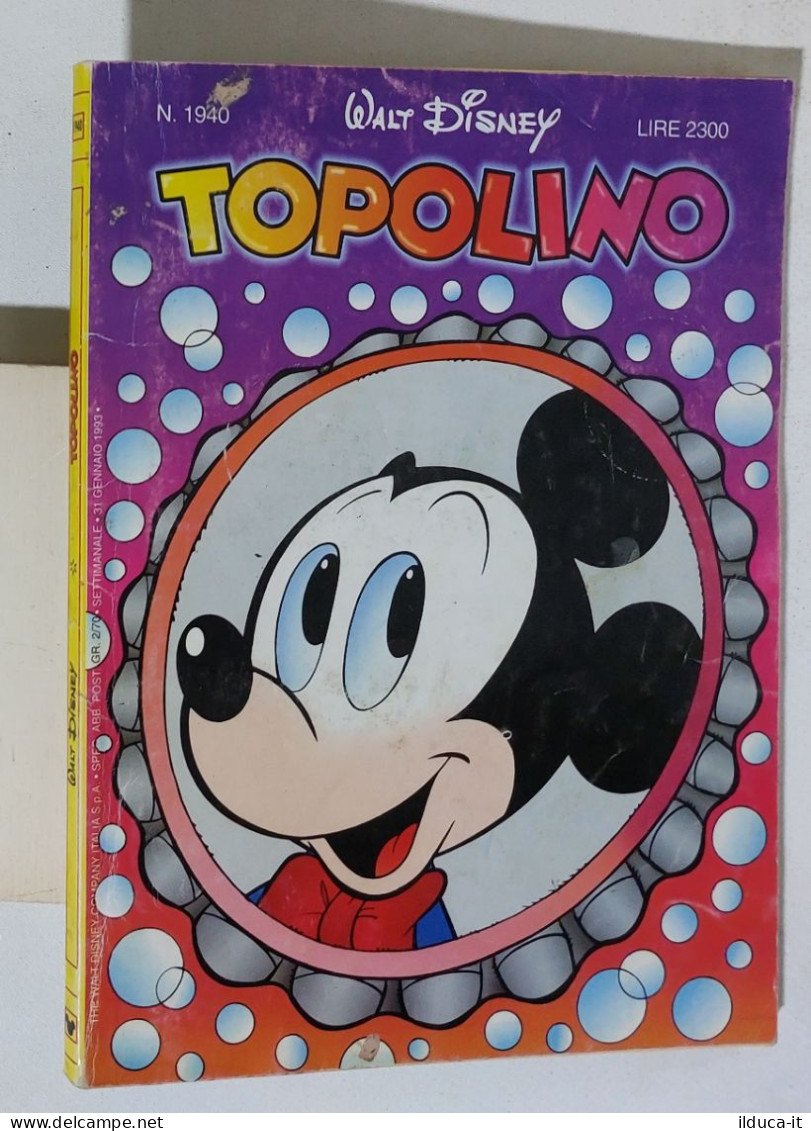 51938 TOPOLINO Libretto N. 1940 - Disney