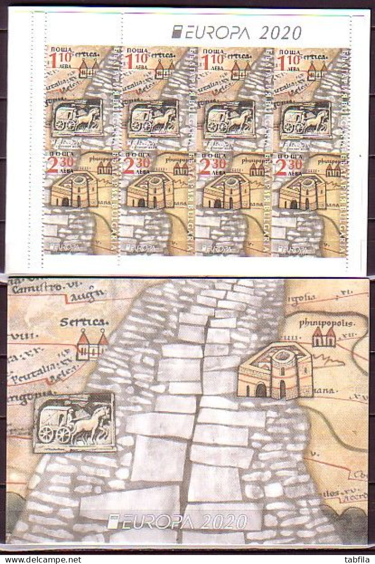 BULGARIA - 2020 - Full  Yeare - Standart  - 22 St.+ 20 S/S / Bl's + 2 MS + Book - Neufs