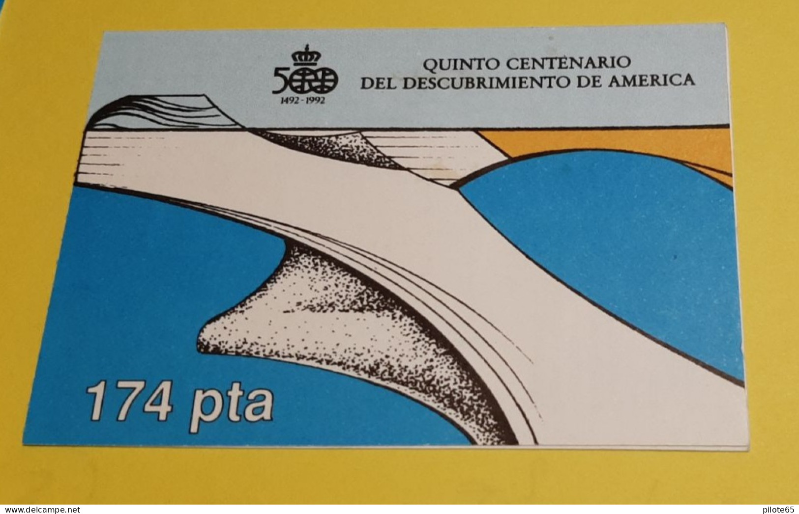 ESPAGNE 1992 / QUINTO CENTENARIO DEL DESCUBRIMIENTO DE AMERICA / CARNET PLIE 6 TP / NEUF FDC - Folletos/Cuadernillos