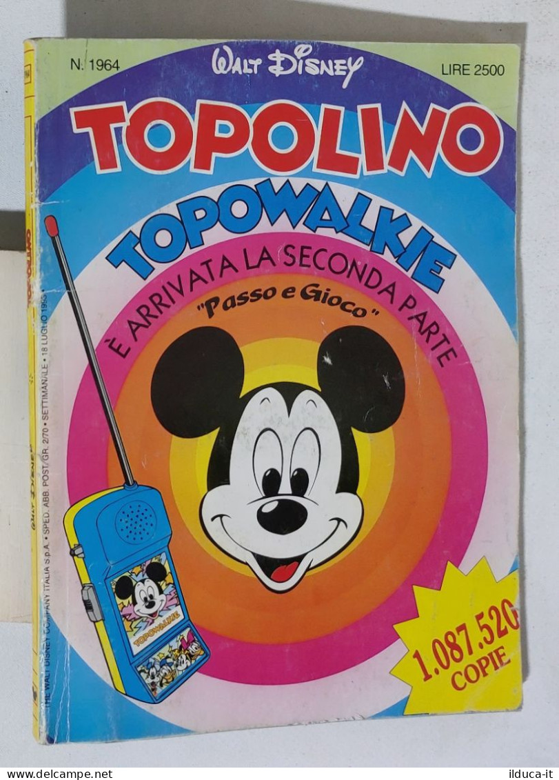 51942 TOPOLINO Libretto N. 1964 - Disney