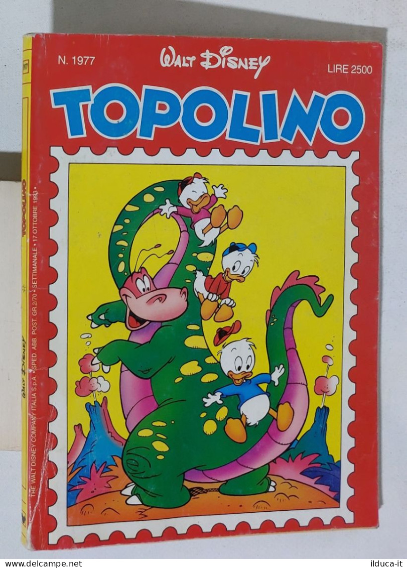 51949 TOPOLINO Libretto N. 1977 - Disney