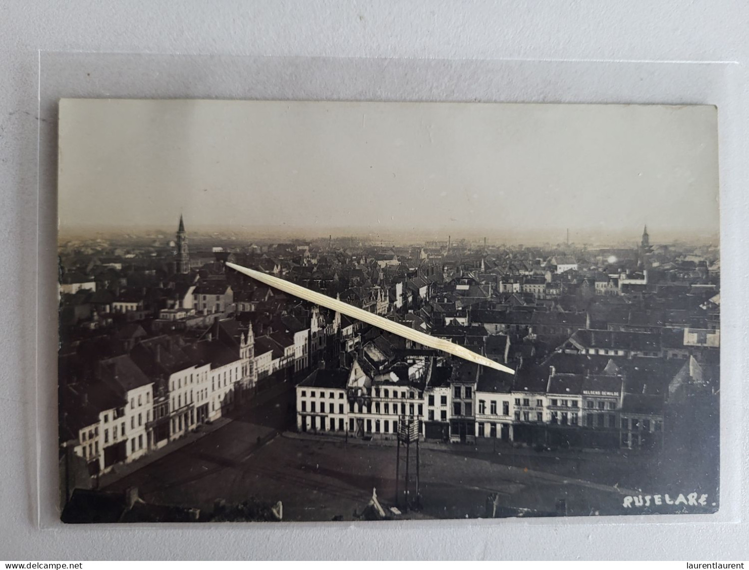 ROULERS - RUSELARE - Photo Carte, Vue Aérienne, Rare ! - Roeselare