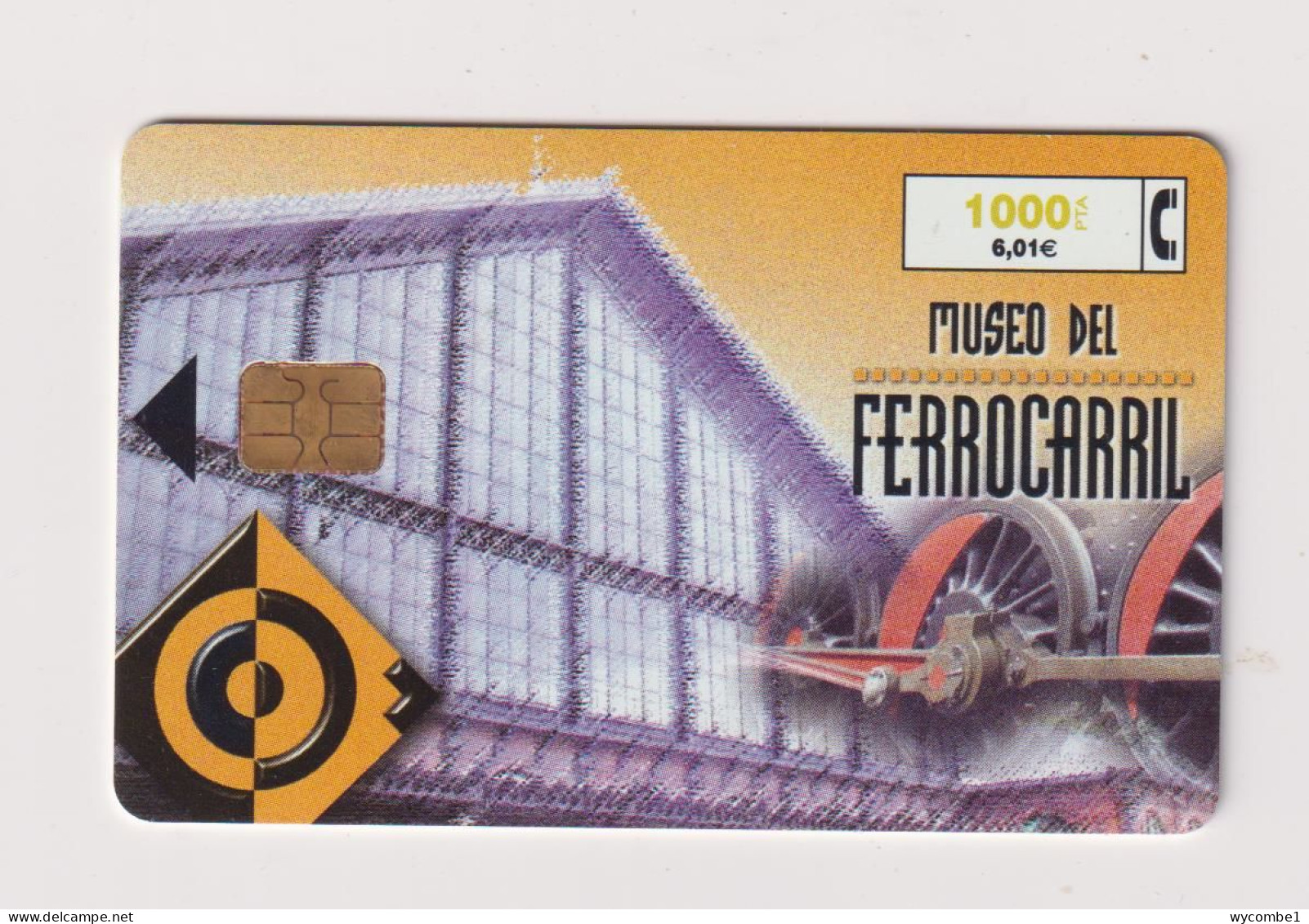 SPAIN - Railway Museum Chip Phonecard - Commemorative Advertisment