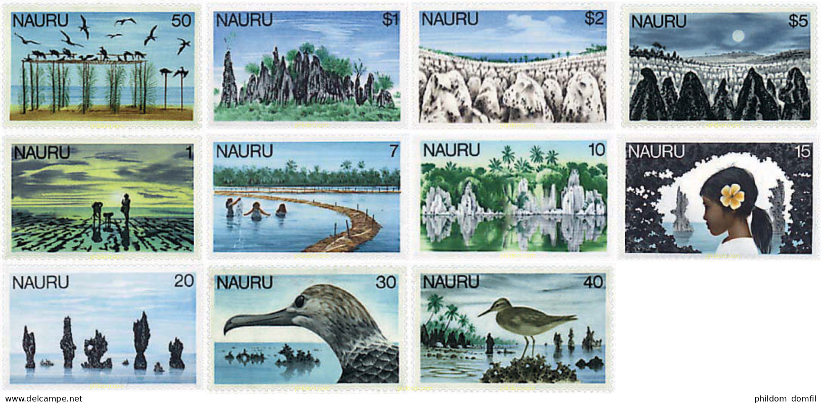 723453 MNH NAURU 1978 MOTIVOS VARIOS - Nauru