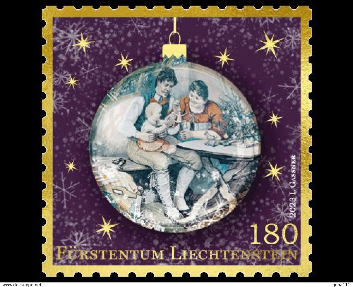 Christmas Set Of 4 Stamps Liechtenstein 2023 - Neufs