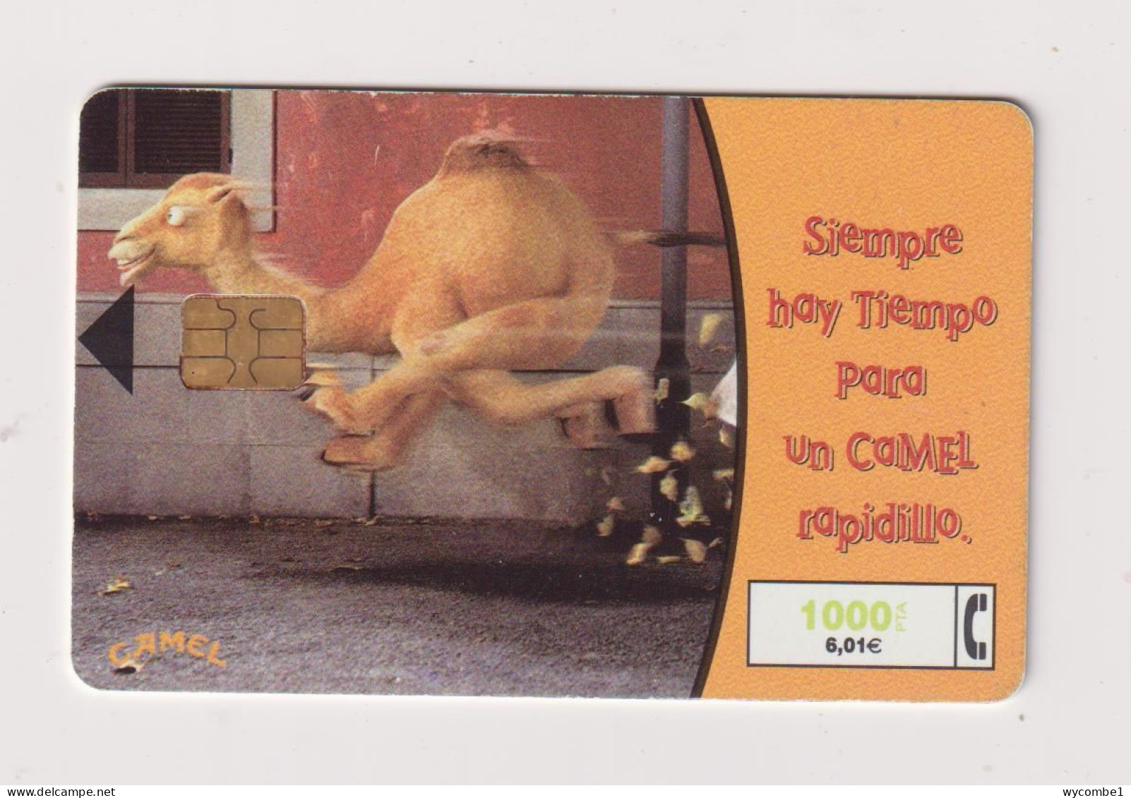 SPAIN - Camel Chip Phonecard - Herdenkingsreclame