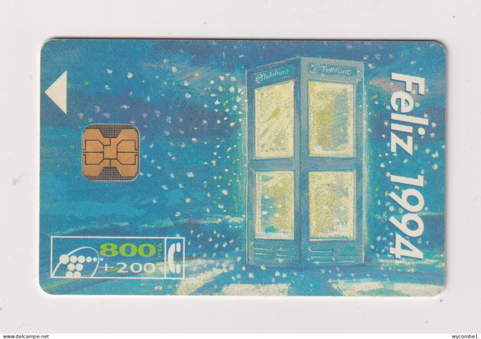 SPAIN - Christmas 1994 Chip Phonecard - Commemorative Advertisment