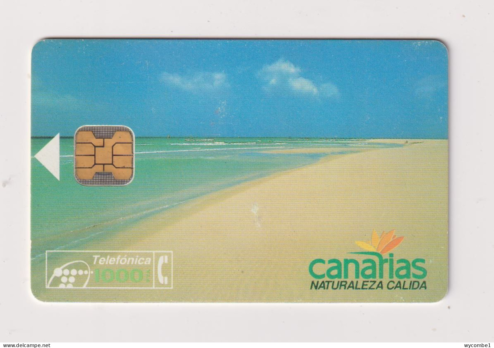 SPAIN - Canary Islands Chip Phonecard - Commemorative Advertisment