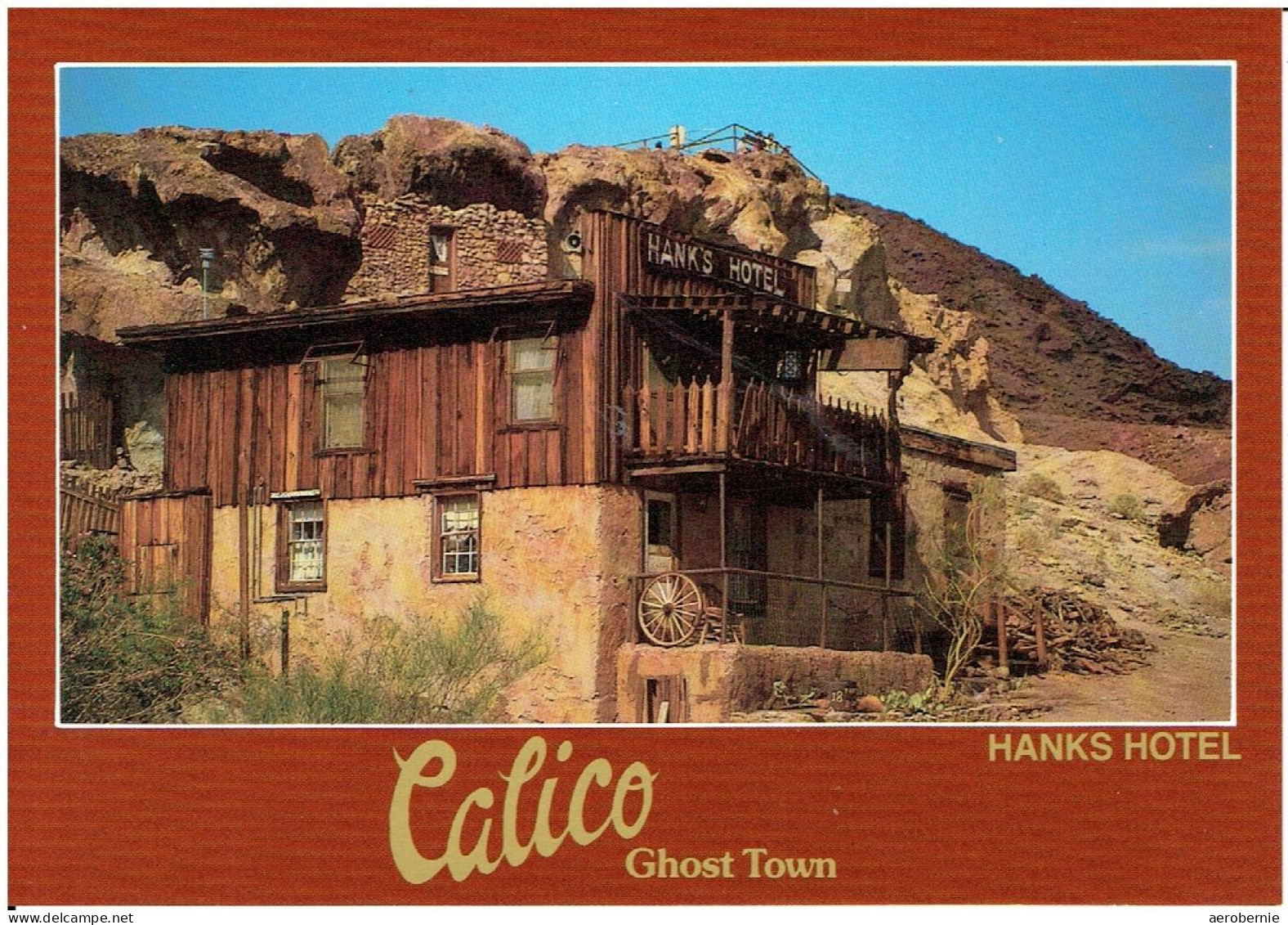CALICO Ghost Town - Hank's Hotel - San Bernardino