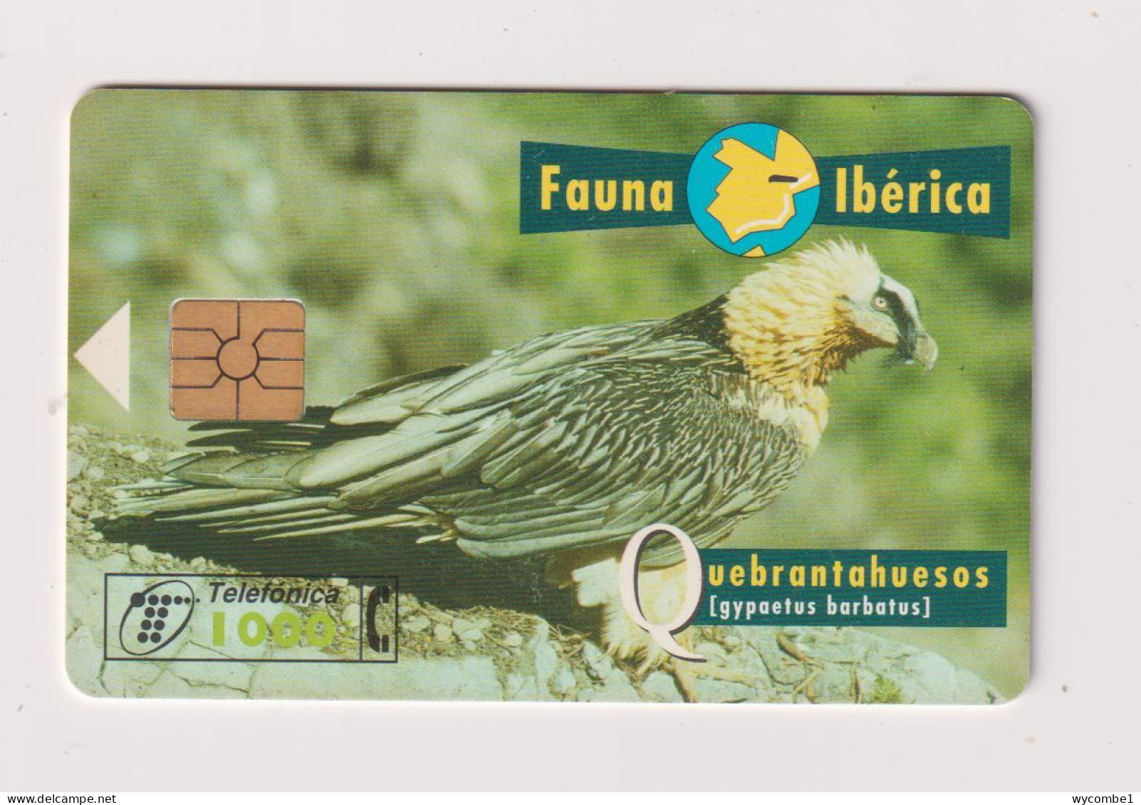 SPAIN - Bearded Vulture Chip Phonecard - Commemorative Advertisment
