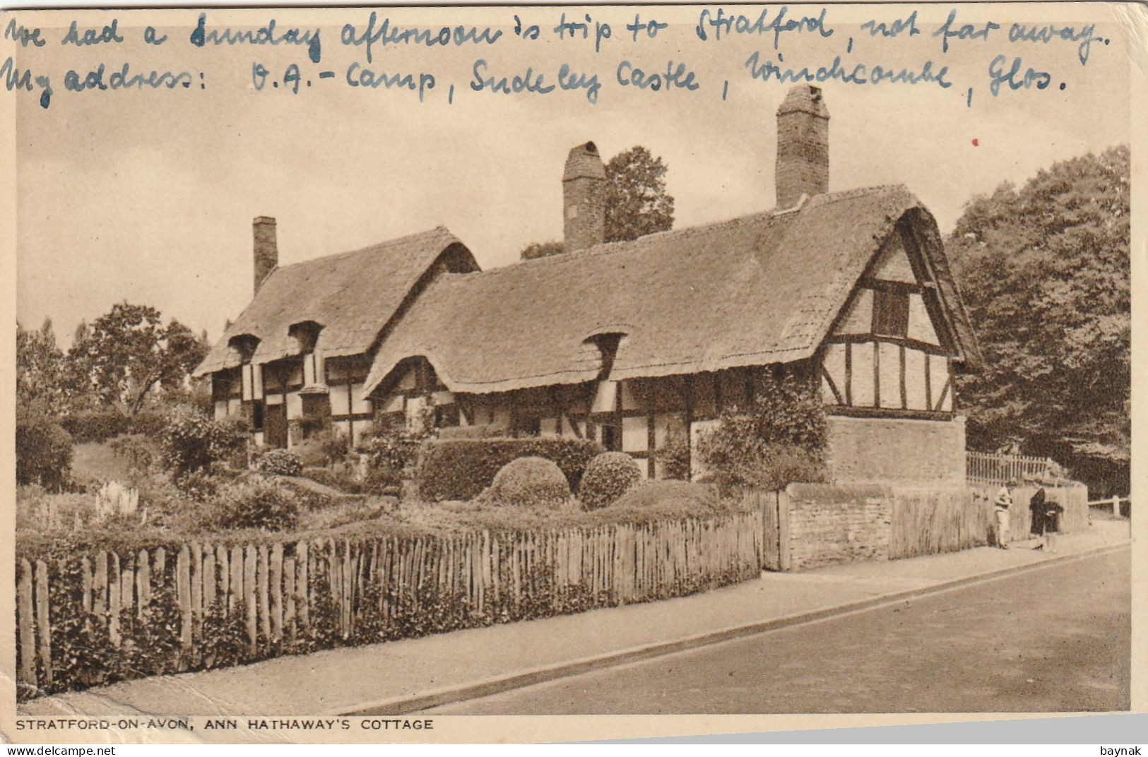 ENG148  --  STRATFORD ON AVON  --  ANN HATHAWAY S   COTTAGE - Stratford Upon Avon