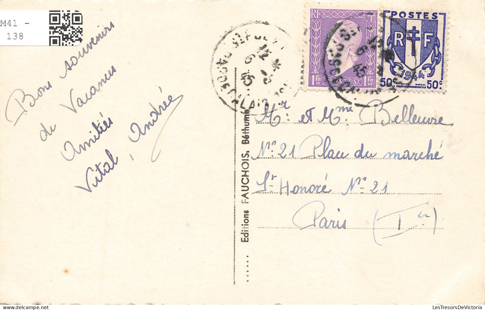 FRANCE - Saint Pol Sur Ternoise - Boulevard Gambetta - Mont De Wazières - Carte Postale Ancienne - Saint Pol Sur Ternoise