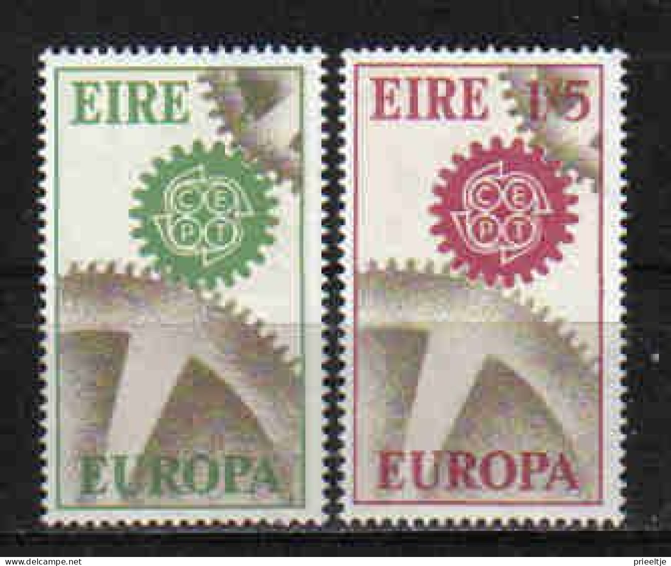 Ireland 1967 Europa  Y.T. 191/192 ** - Nuovi