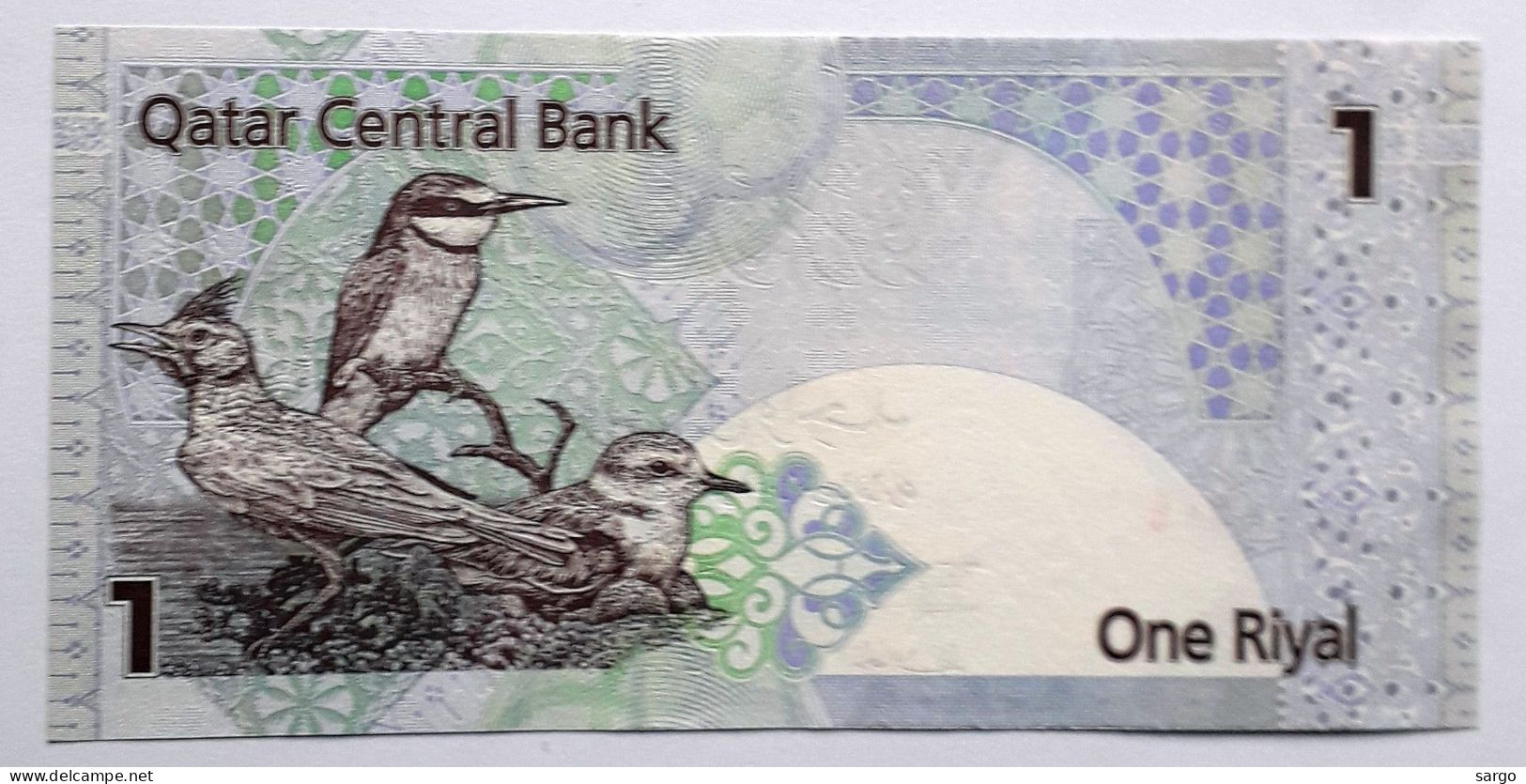 QATAR  - 1 RYAL  - 2003  - UNC - P 20 - BANKNOTES - PAPER MONEY - CARTAMONETA - - Qatar