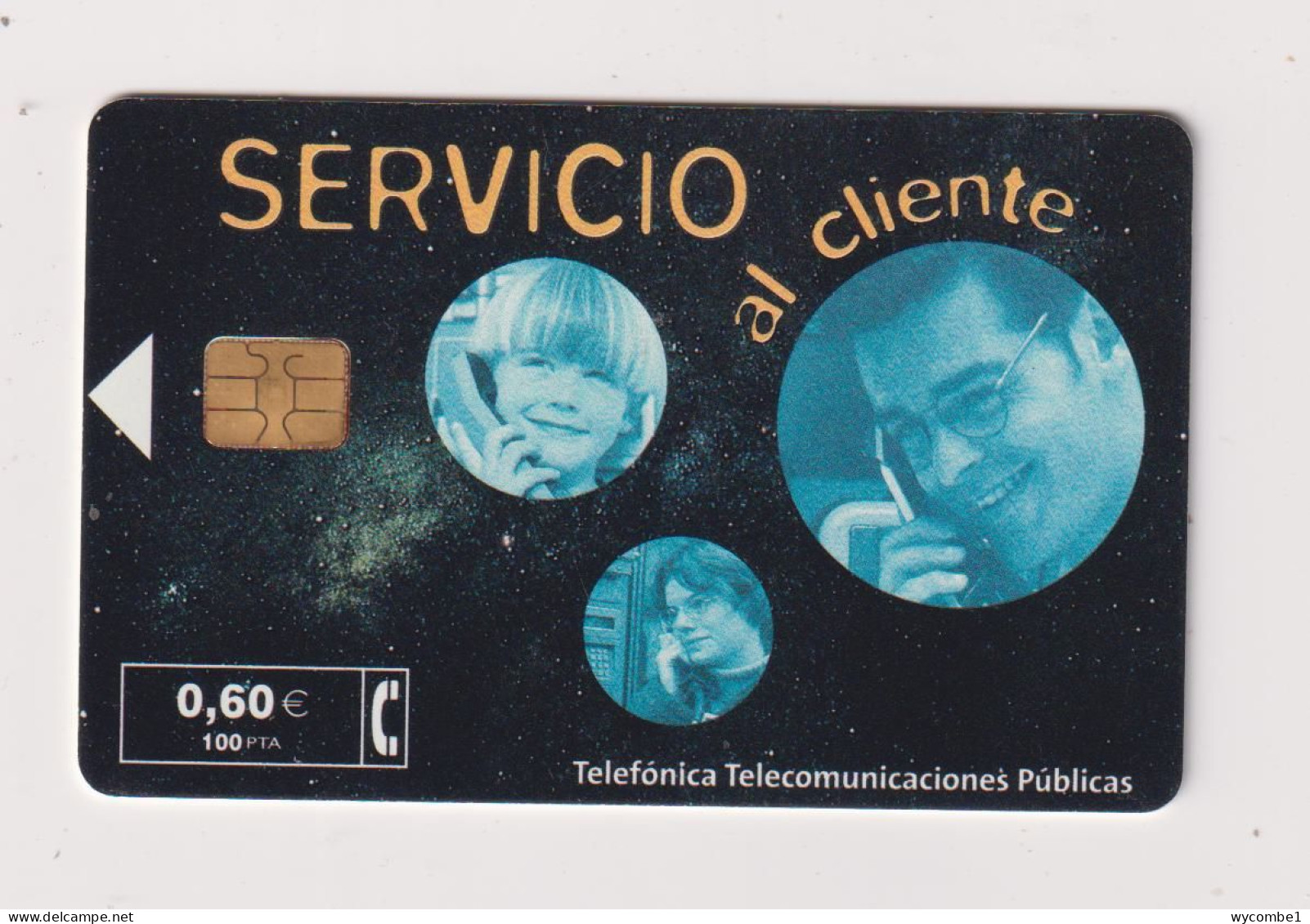 SPAIN - Client Services Chip Phonecard - Basisuitgaven