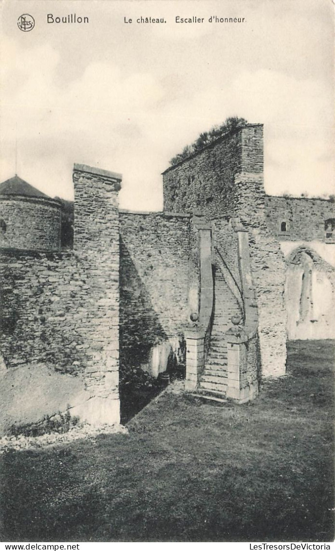 BELGIQUE - Bouillon - Le Château - Escalier D'honneur - Carte Postale Ancienne - Bouillon