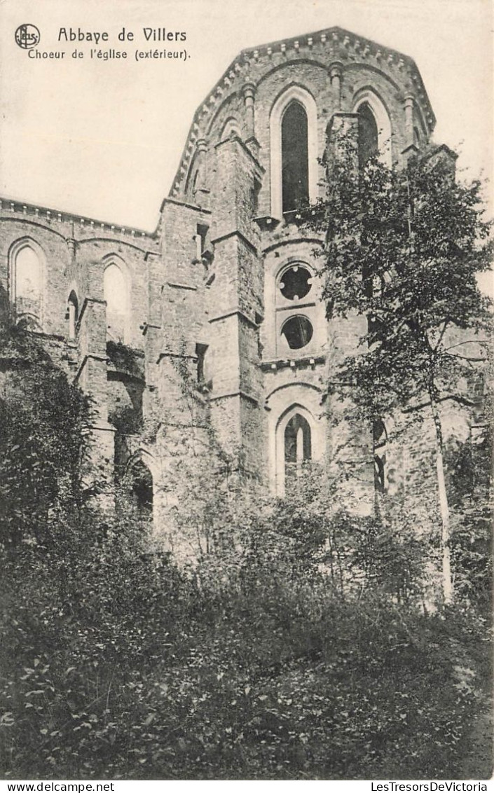 BELGIQUE - Villers La Ville - Abbaye De Villers - Chœur De L'Eglise (extérieur)  - Carte Postale Ancienne - Villers-la-Ville