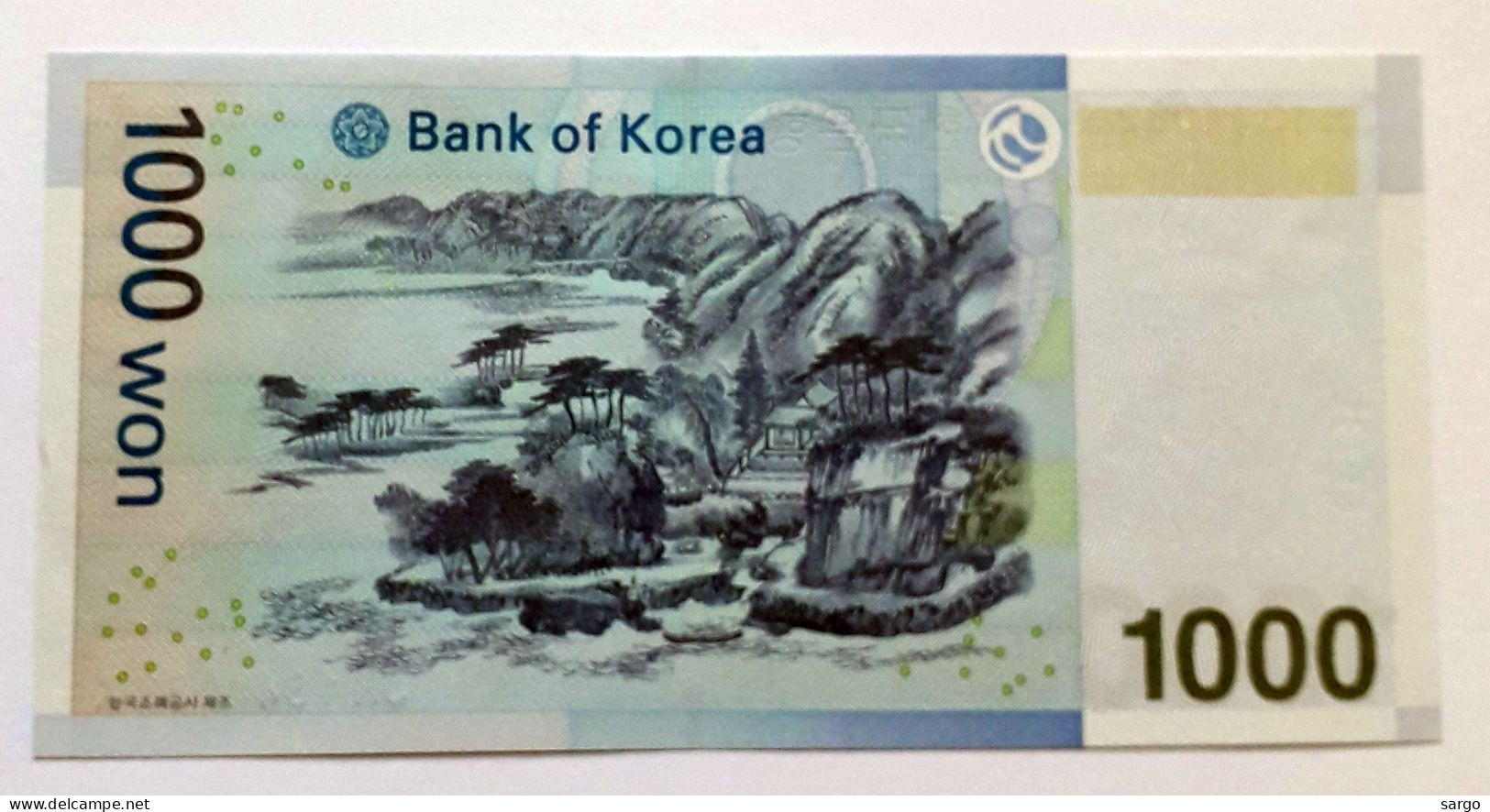 SOUTH KOREA - 1.000 WON  - 2007  - UNC - P 54 - BANKNOTES - PAPER MONEY - CARTAMONETA - - Corea Del Sur
