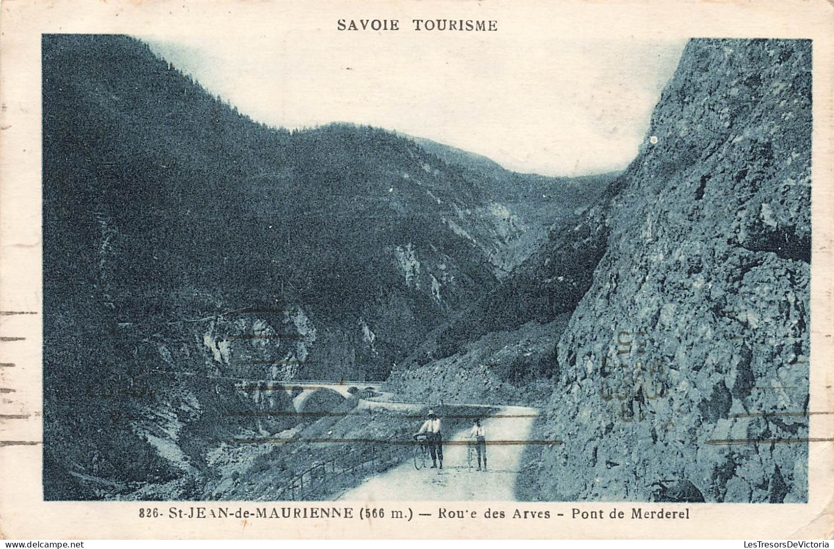FRANCE - Saint Jean De Maurienne - Routes Des Arves - Pont De Merderel - Carte Postale Ancienne - Saint Jean De Maurienne