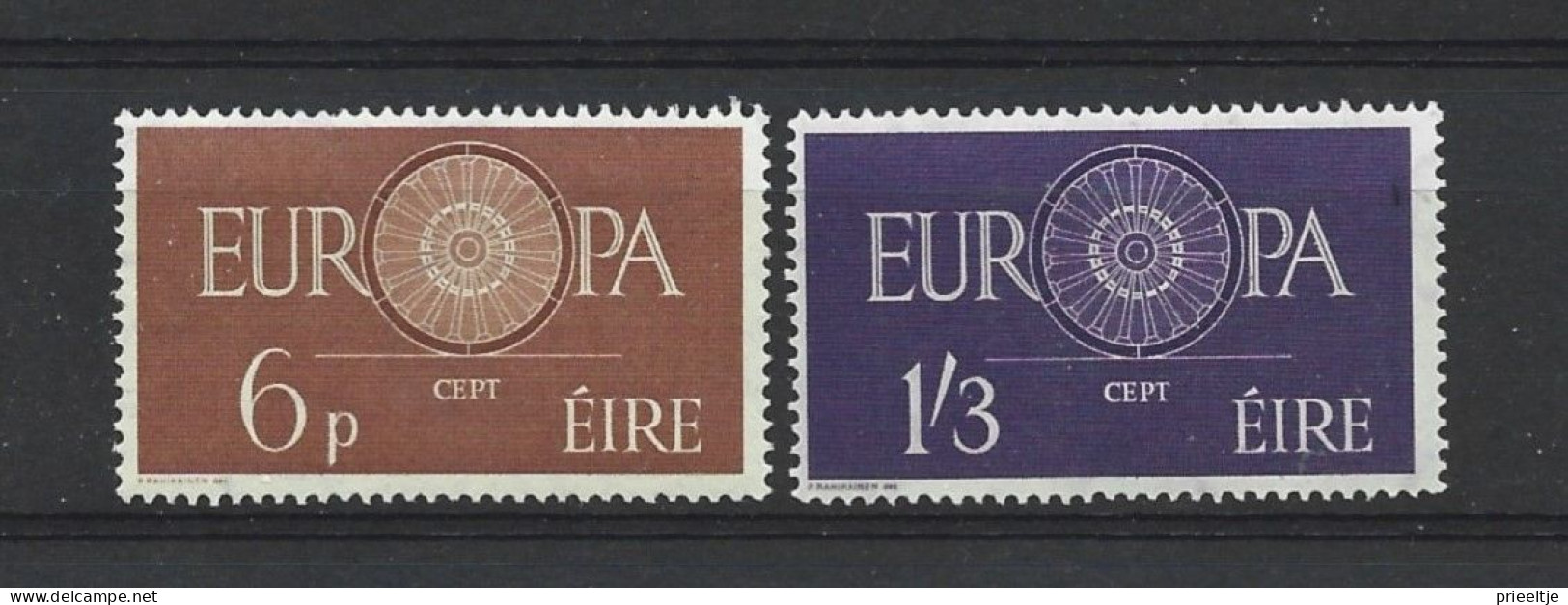 Ireland 1960 Europa  Y.T. 146/147 ** - Nuovi