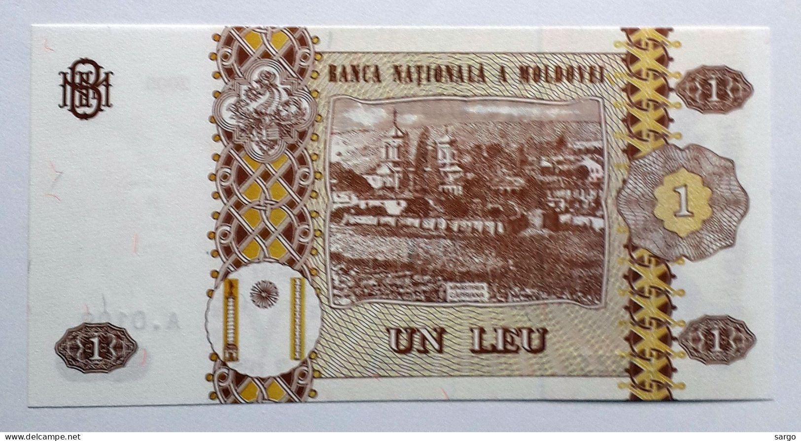 MOLDOVA - 1 LEU - 2015 - UNC - P 21 - BANKNOTES - PAPER MONEY - CARTAMONETA - - Moldova