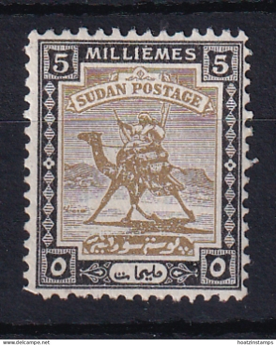 Sdn: 1927/41   Arab Postman    SG41    5m    MH - Sudan (...-1951)