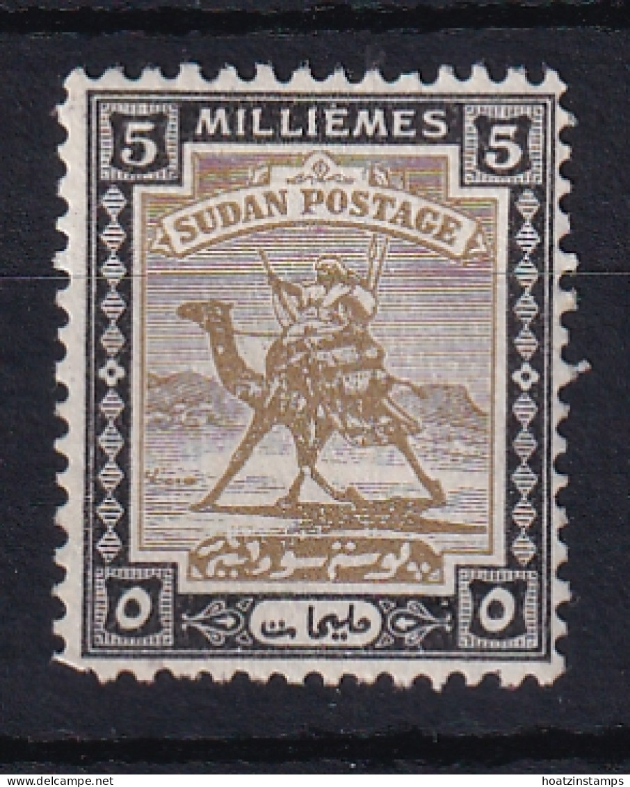 Sdn: 1927/41   Arab Postman    SG41    5m    MH - Soedan (...-1951)