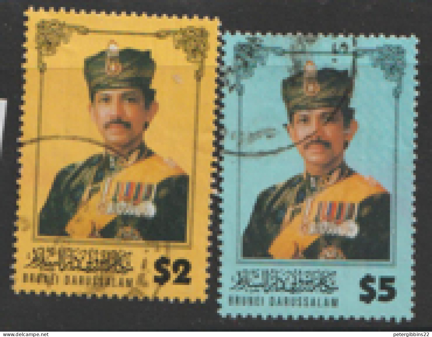 Brunei  1996  SG 372-3  $2,$5     Fine Used - Brunei (1984-...)