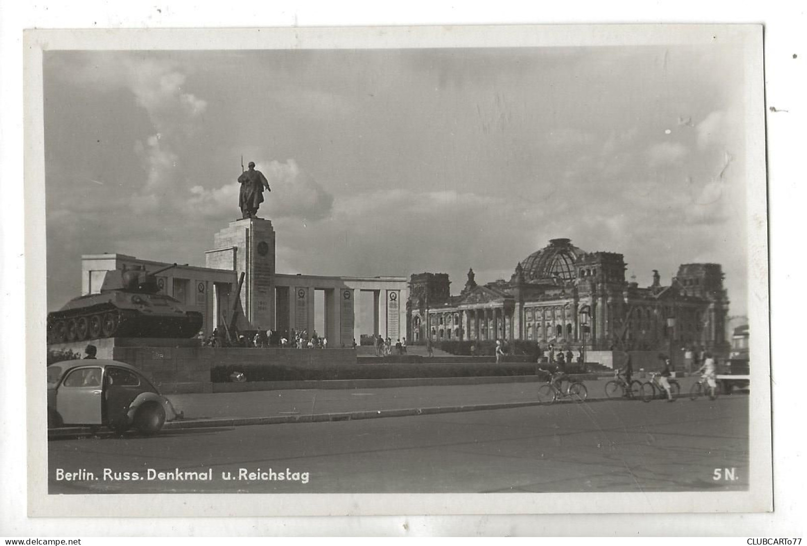 Berlin (Allemagne, Berlin) : Die Ruine Des Reichstags Ist Das Denkmal Der Erinnerung Im 1950 (animé) PF. - Berlin Wall
