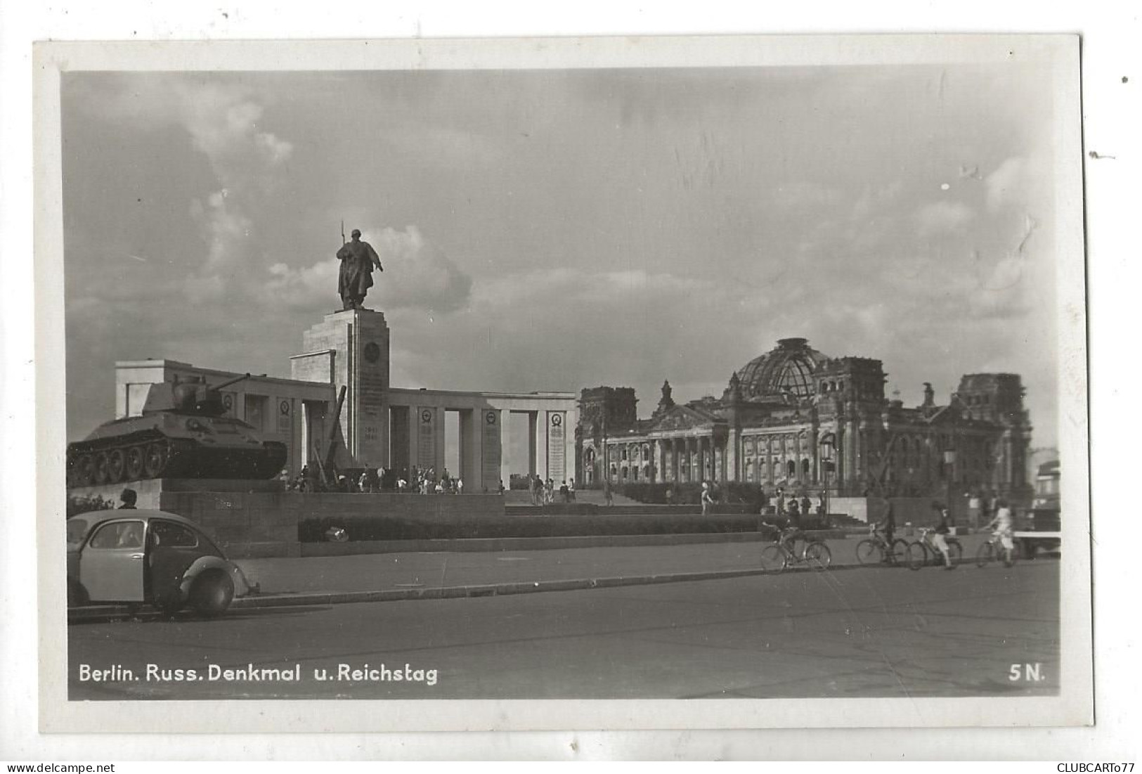 Berlin (Allemagne, Berlin) : Die Ruine Des Reichstags Ist Das Denkmal Der Erinnerung Im 1950 (animé) PF. - Muro Di Berlino