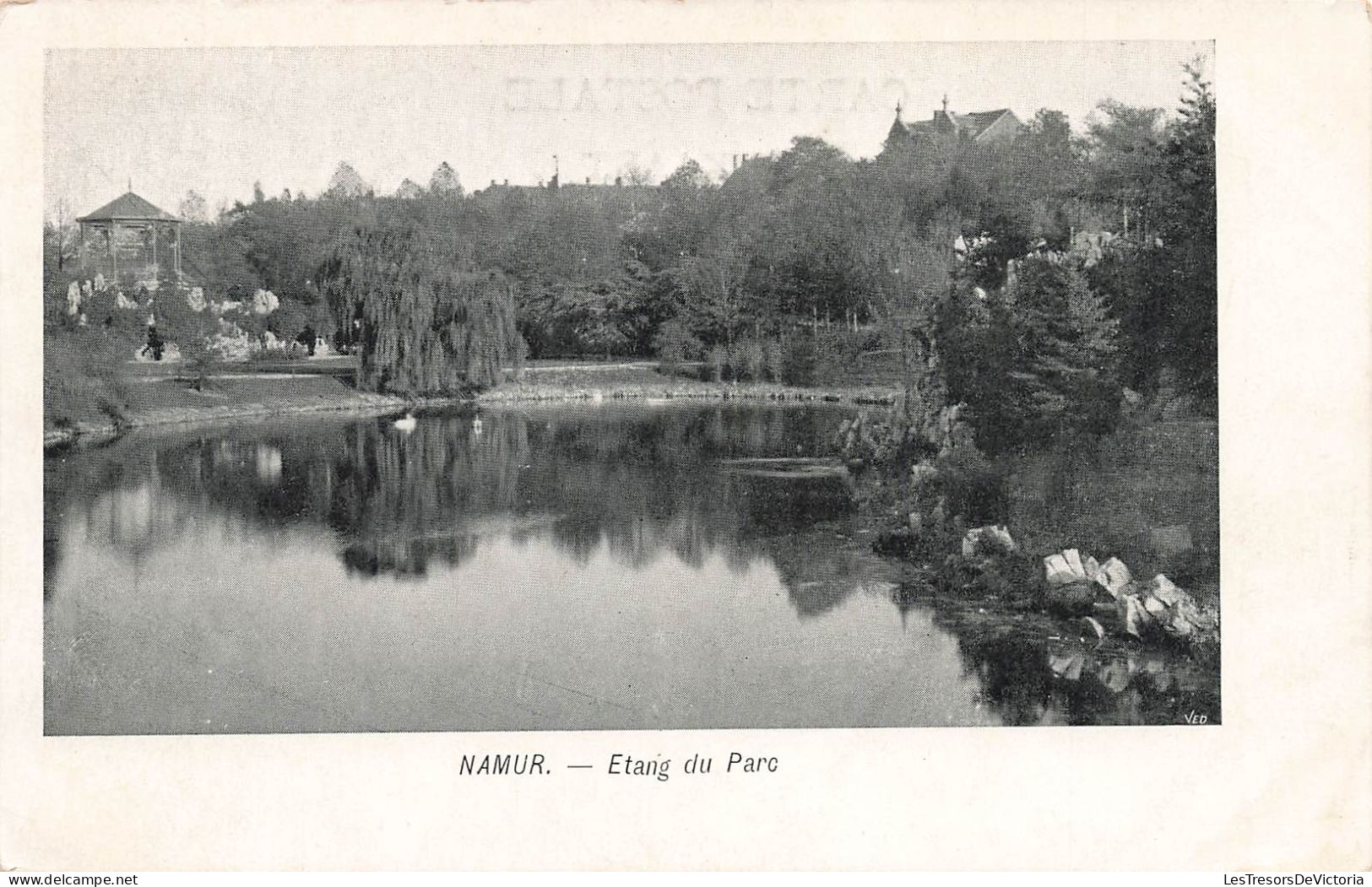 BELGIQUE - Namur - Etang Du Parc - Saule Pleureur - Dos Non Divisé - Carte Postale Ancienne - Namur